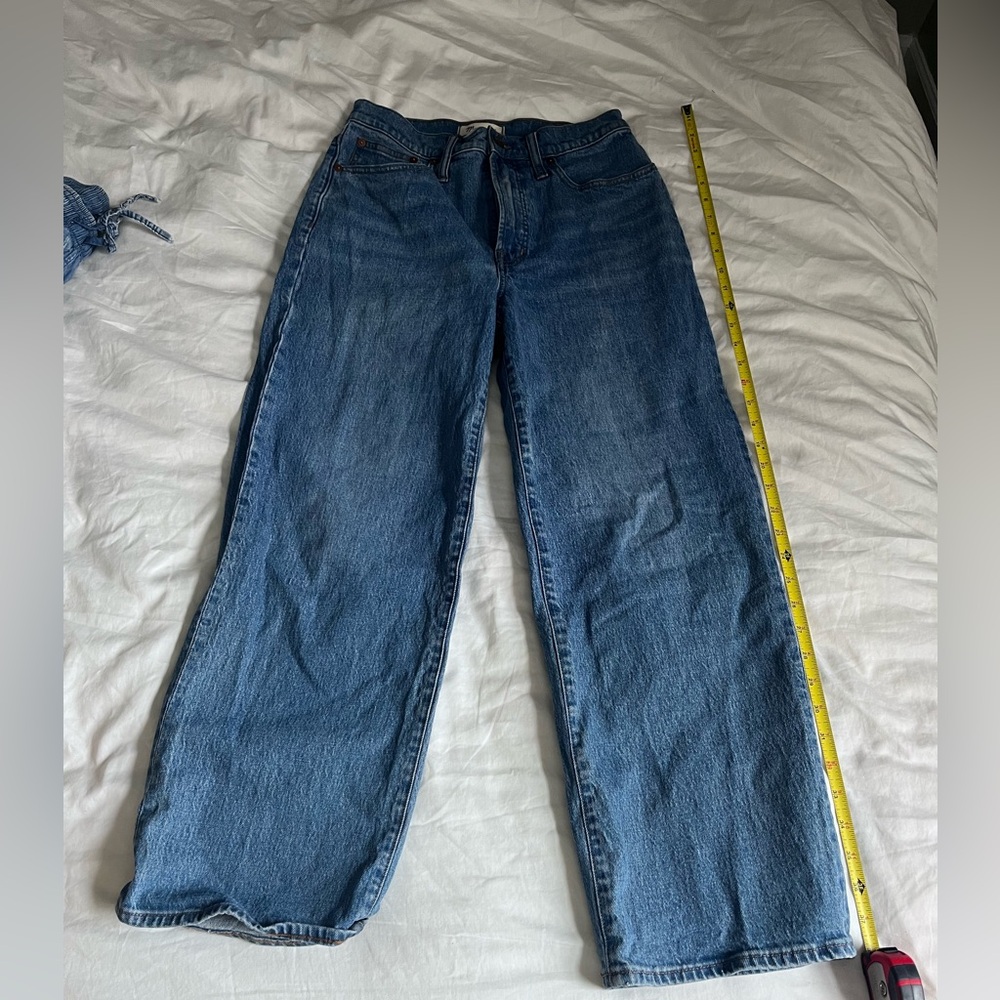 Madewell wide leg jeans size 27